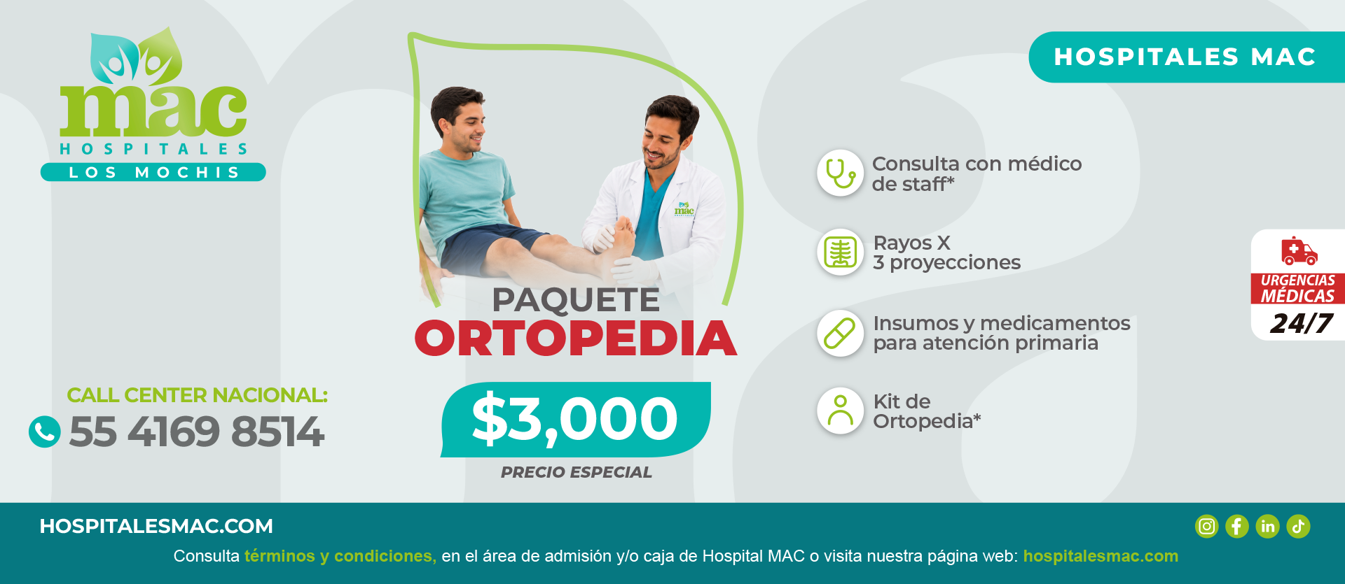 Paquete Ortopedia
